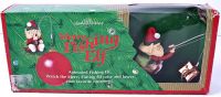 Enchanted Workshop MERRY FISHING ELF Animated Rod NEW